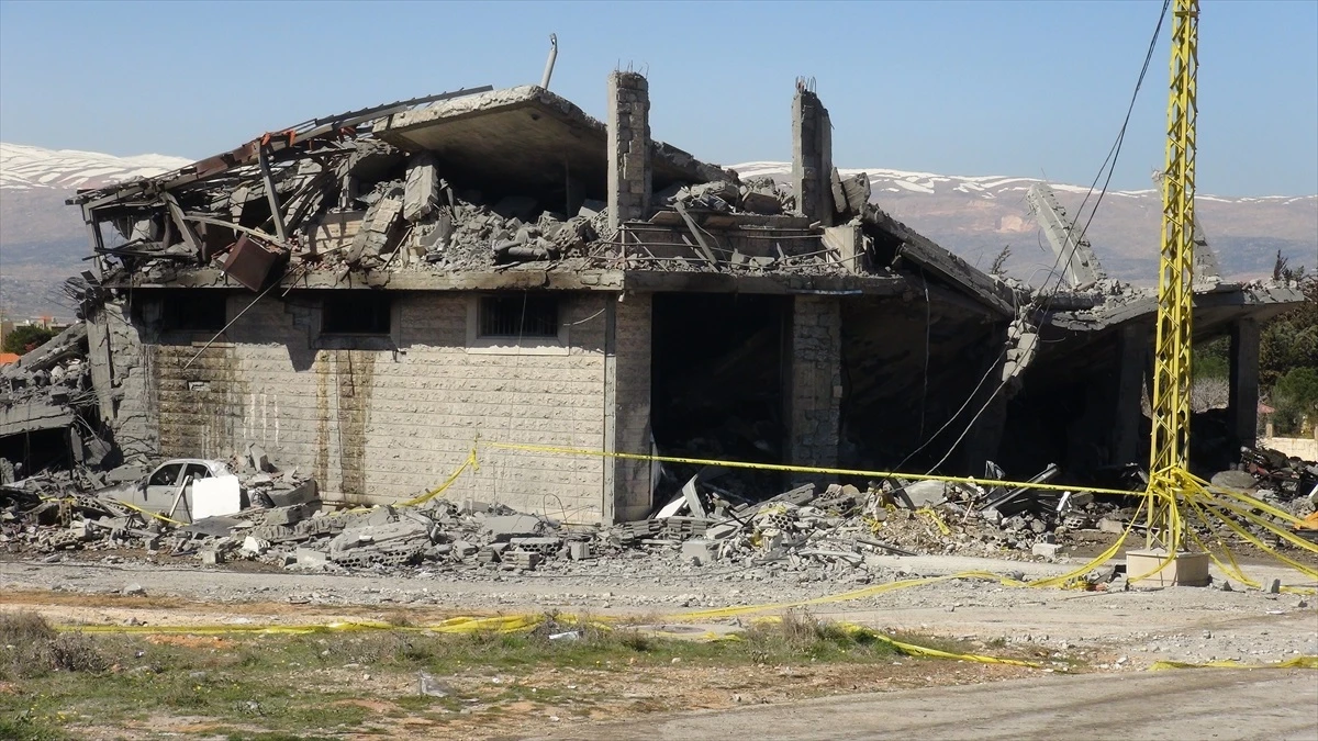 İsrail, Lübnan\'ın Baalbek kentine hava saldırısı düzenledi: 1 ölü, 8 yaralı