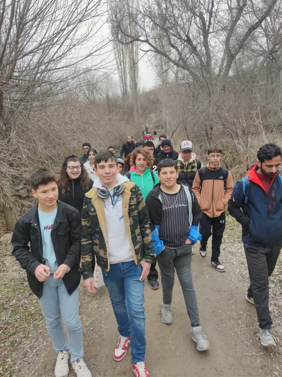 Kayseri\'de lise öğrencilerine Koramaz Vadisi\'nde gezi düzenlendi