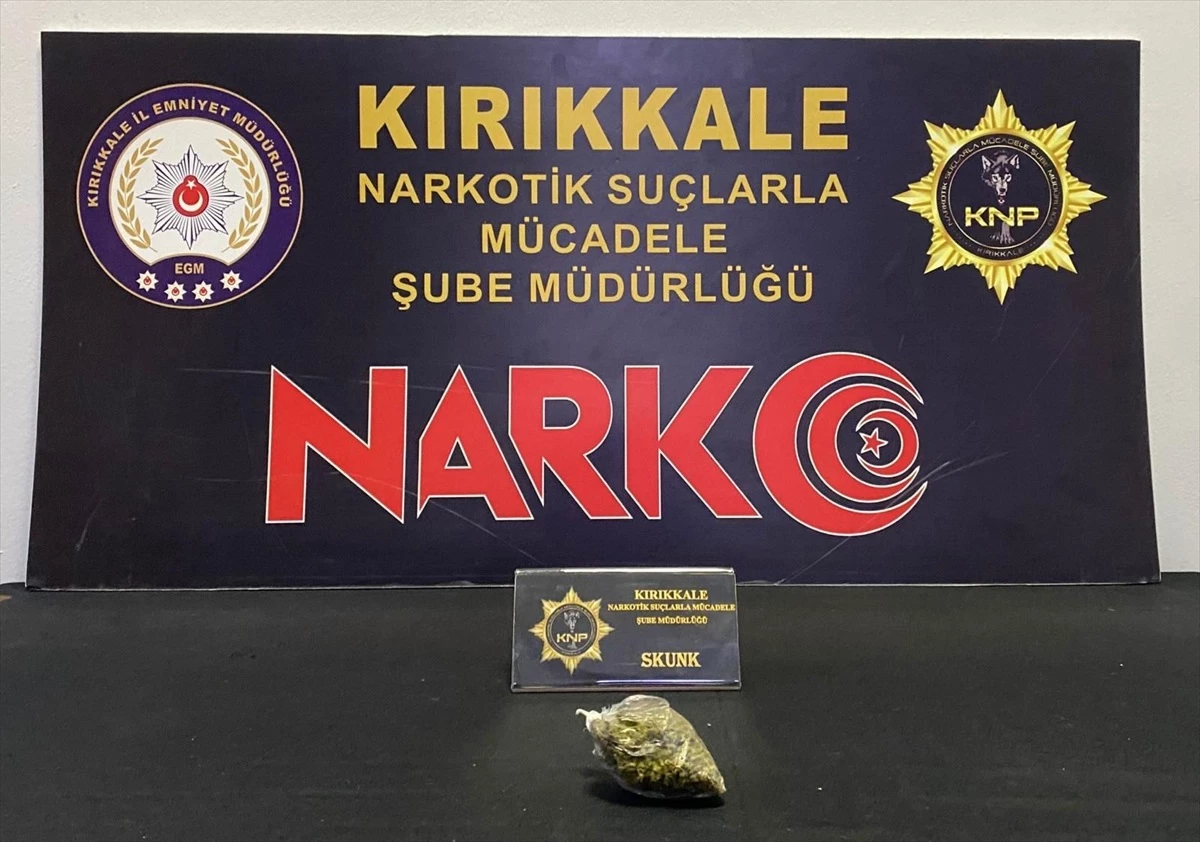 Kırıkkale\'de Uyuşturucu Operasyonunda 1 Zanlı Tutuklandı