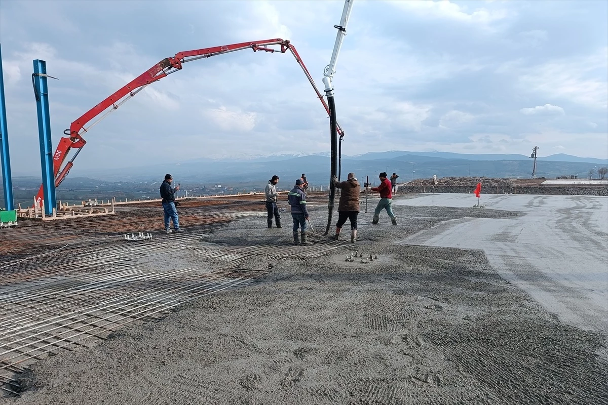 Samsun\'da Elektrikli Ev Aletleri ve Semaver Üretimi Yapacak Fabrikanın İnşaatı Başladı