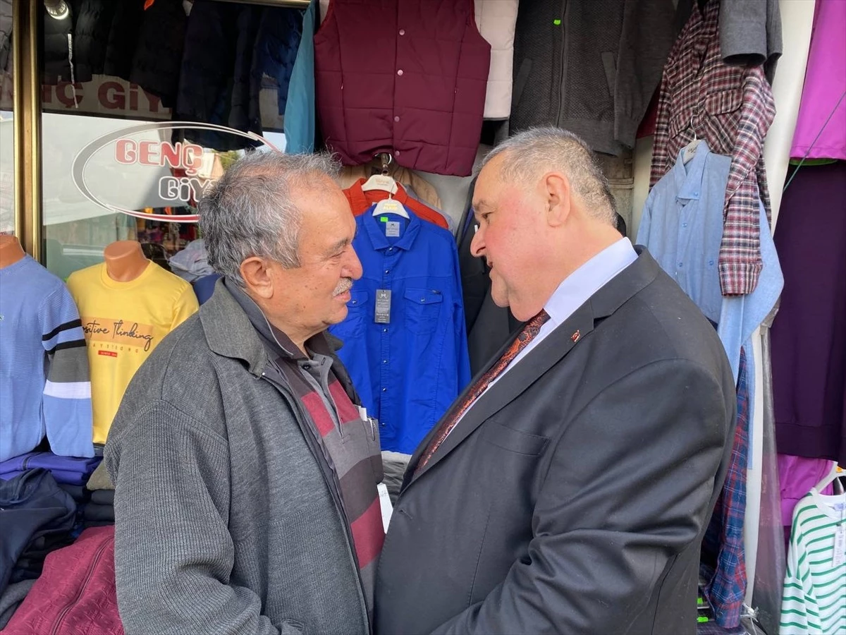 Bartın Belediye Başkanı Hüseyin Fahri Fırıncıoğlu, esnafı ziyaret etti
