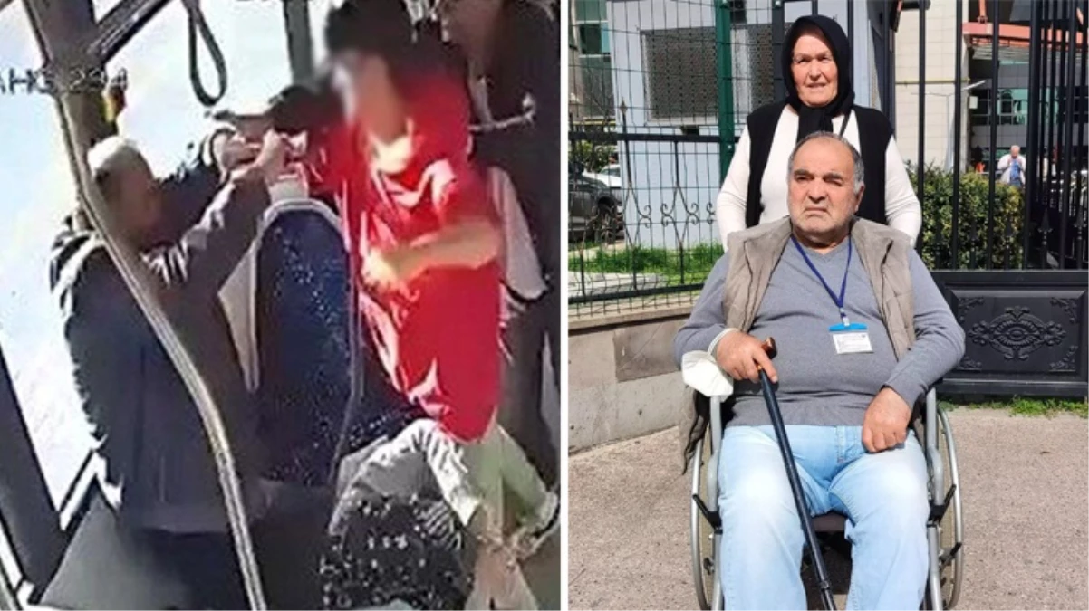 Belediye otobüsünde yaşlı çifti darbeden okul müdürü: Babalık refleksiyle oldu