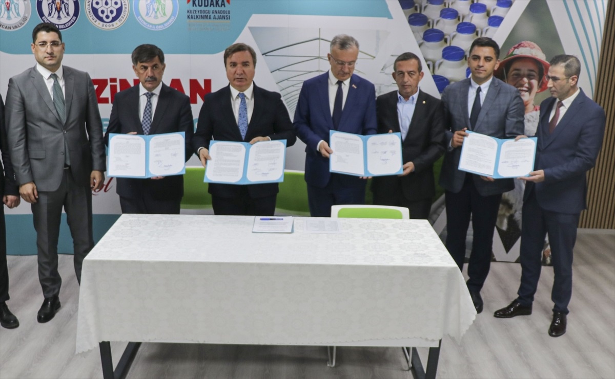Erzincan\'da Tarım ve Hayvancılık Projeleri İmza Töreni Gerçekleştirildi