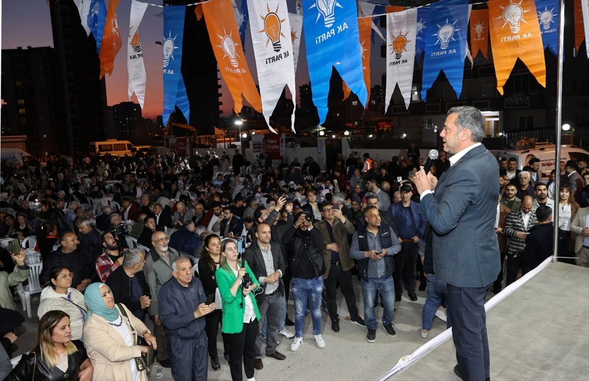 Fatih Mehmet Kocaispir, Adana\'da esnafla buluştu