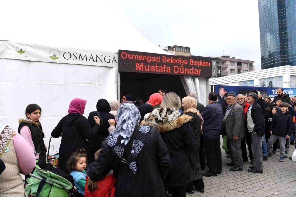 Osmangazi Belediyesi Ramazan Ayında 3 Bin Kişiye İftarlık Dağıtıyor