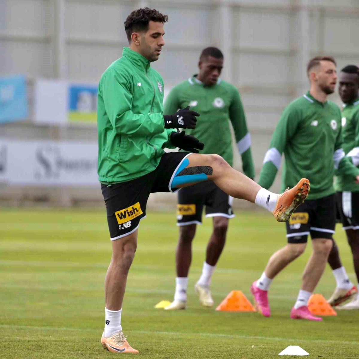 Konyaspor, Fatih Karagümrük maçı için hazırlıklarını sürdürüyor