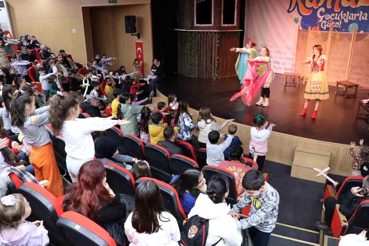 Ordu\'da çocuklar, Ramazan eğlencesiyle eğleniyor