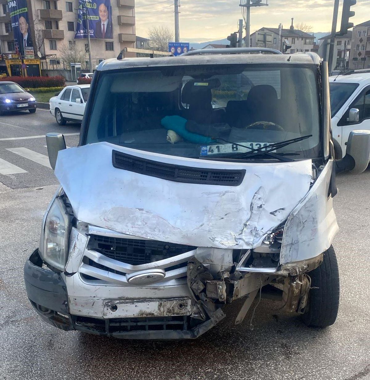 Düzce\'de trafik kazasında 1 kişi yaralandı