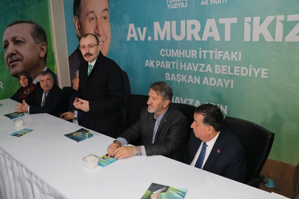 AK Parti Samsun Milletvekilleri Havza\'da ziyaretler gerçekleştirdi