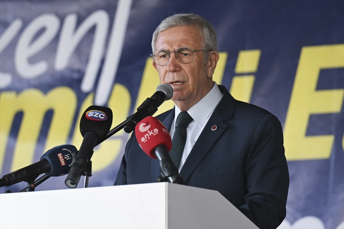 Ankara Büyükşehir Belediye Başkanı Mansur Yavaş, Sosyal Tesislerin Açılışını Yaptı