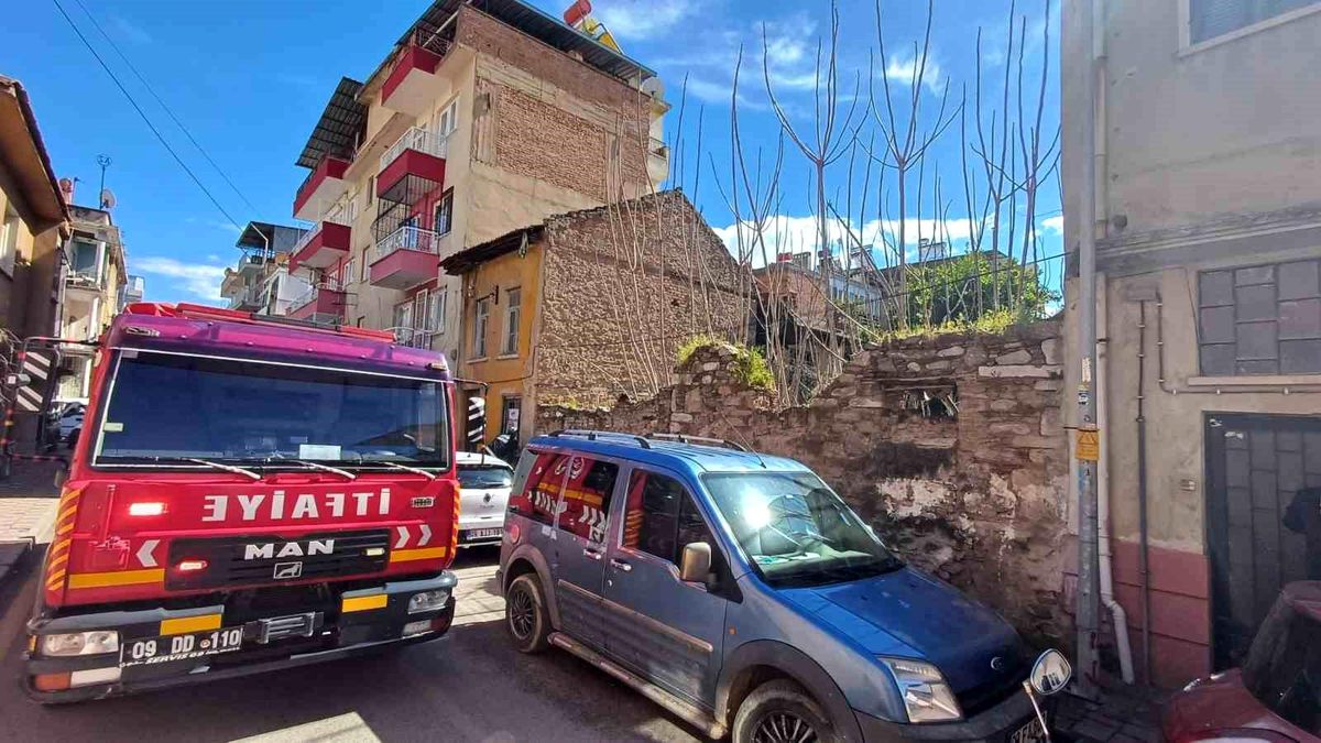 Aydın\'da asılsız yangın ihbarı paniğe neden oldu