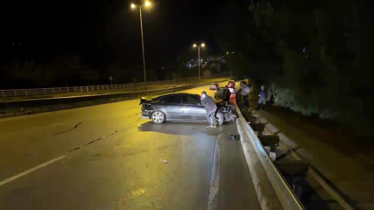 Safranbolu\'da Otomobil Kazası: 1 Yaralı