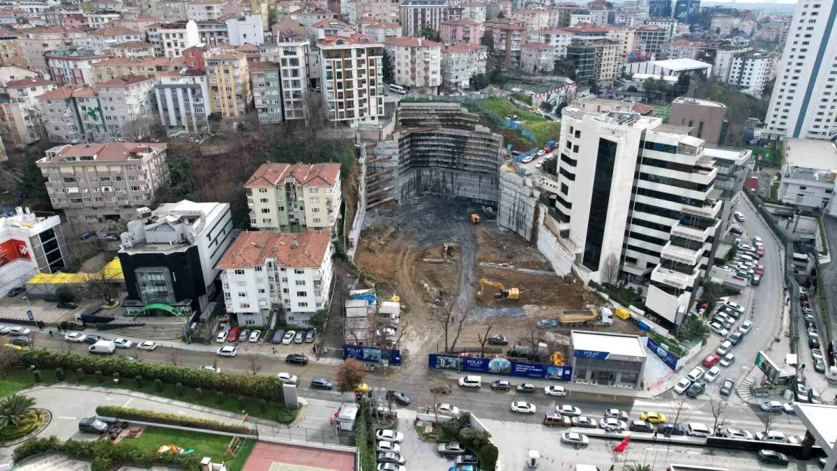 Beşiktaş Dikilitaş\'ta İBB arazisi inşaat alanına dönüşüyor