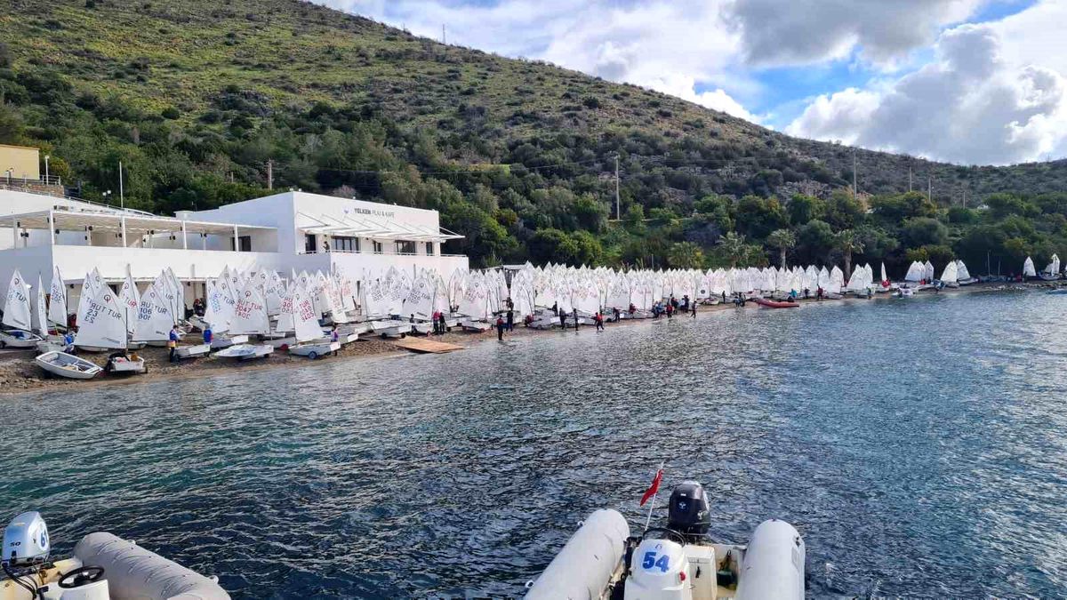 Bodrum\'da Uluslararası Optimist Yarışları Başladı