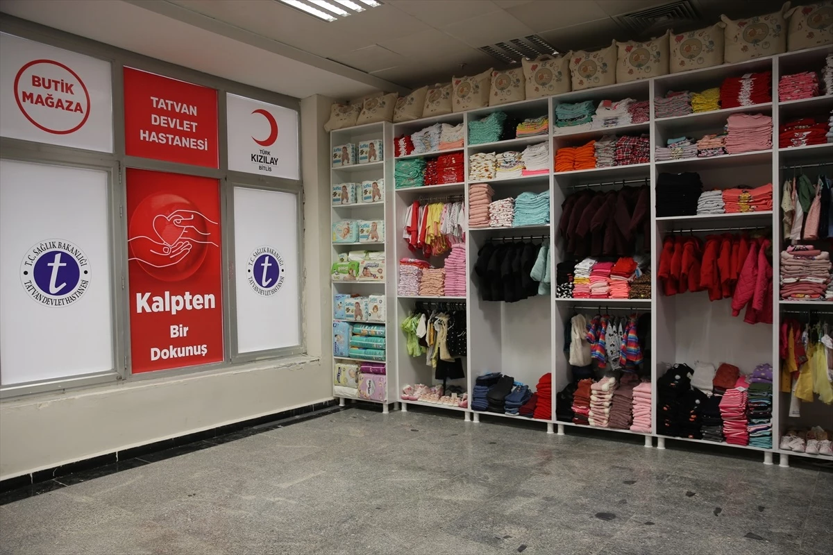 Bitlis\'te Türk Kızılayı işbirliğiyle 2 butik açıldı
