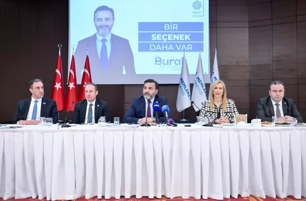 Memleket Partisi Ankara Büyükşehir Belediye Başkan Adayı Burak Hasar: Arkamda ailem, hekimlik birikimim ve ideolojim var