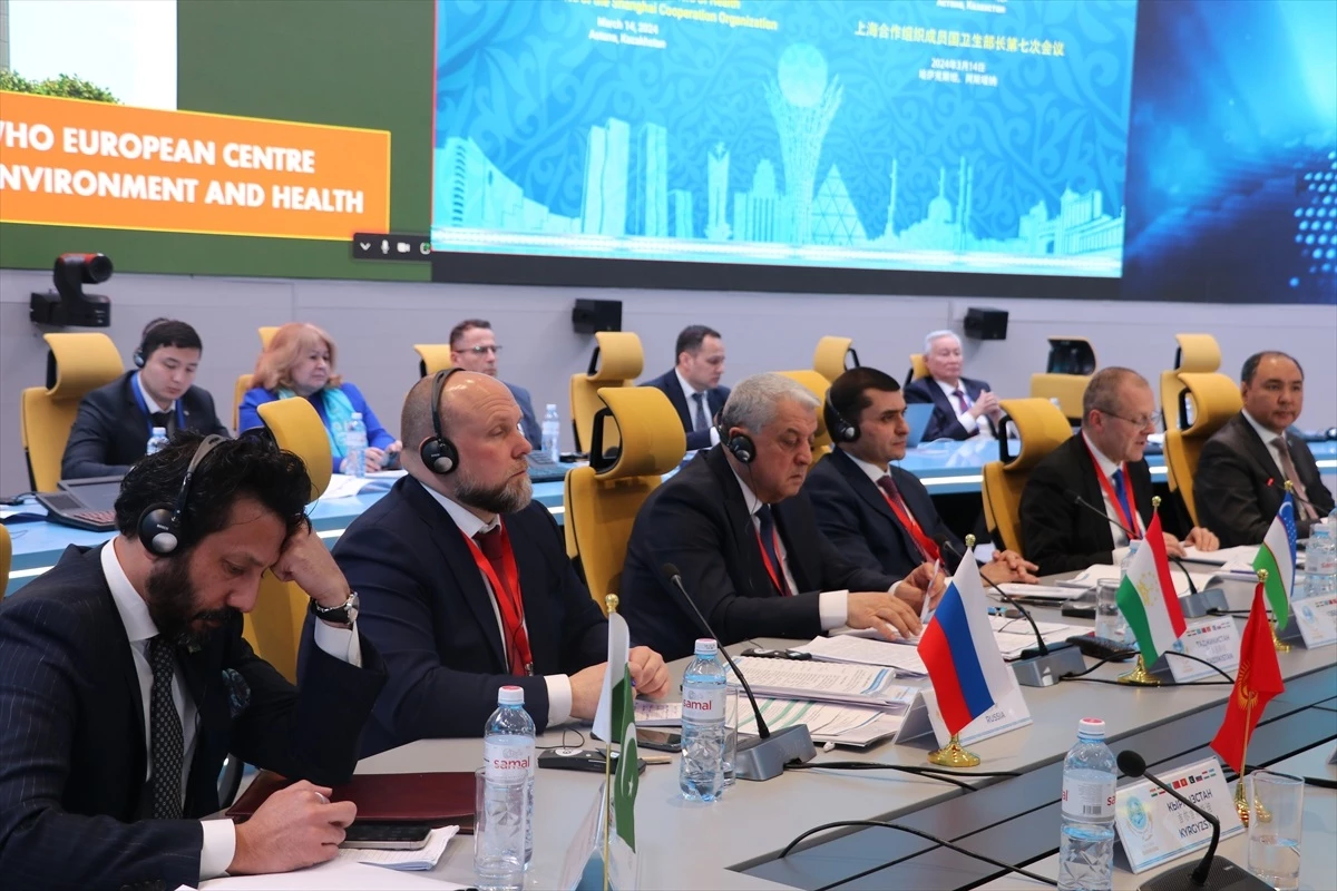 ŞİÖ Ülkelerinin Sağlık Bakanları Astana\'da Toplandı