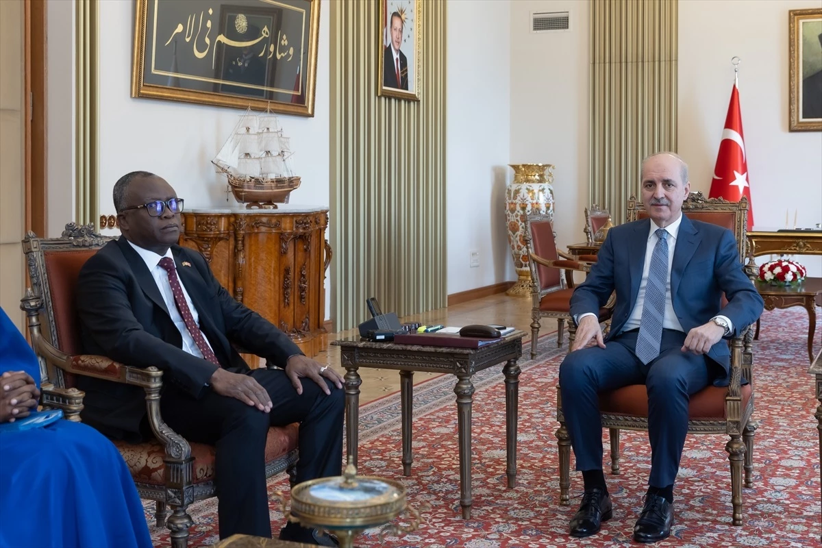 TBMM Başkanı Numan Kurtulmuş, Burkina Faso ve Sri Lanka Büyükelçilerini Kabul Etti