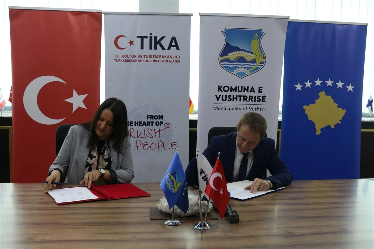 Kosova\'nın Vıçıtırın Belediyesi ile TİKA arasında tarımsal mekanizasyon projesi imzalandı