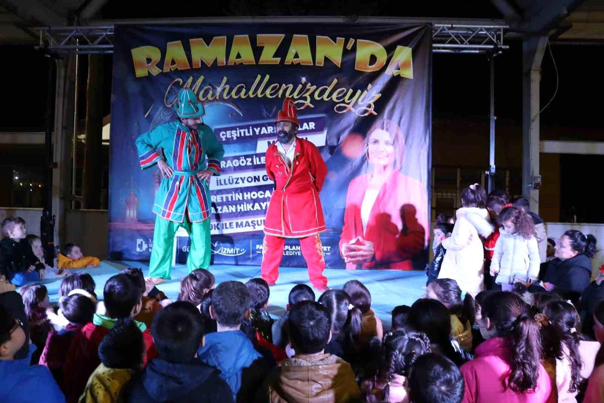 İzmit Yenişehir\'de Ramazan Ayı Etkinlikleri Yoğun İlgi Gördü