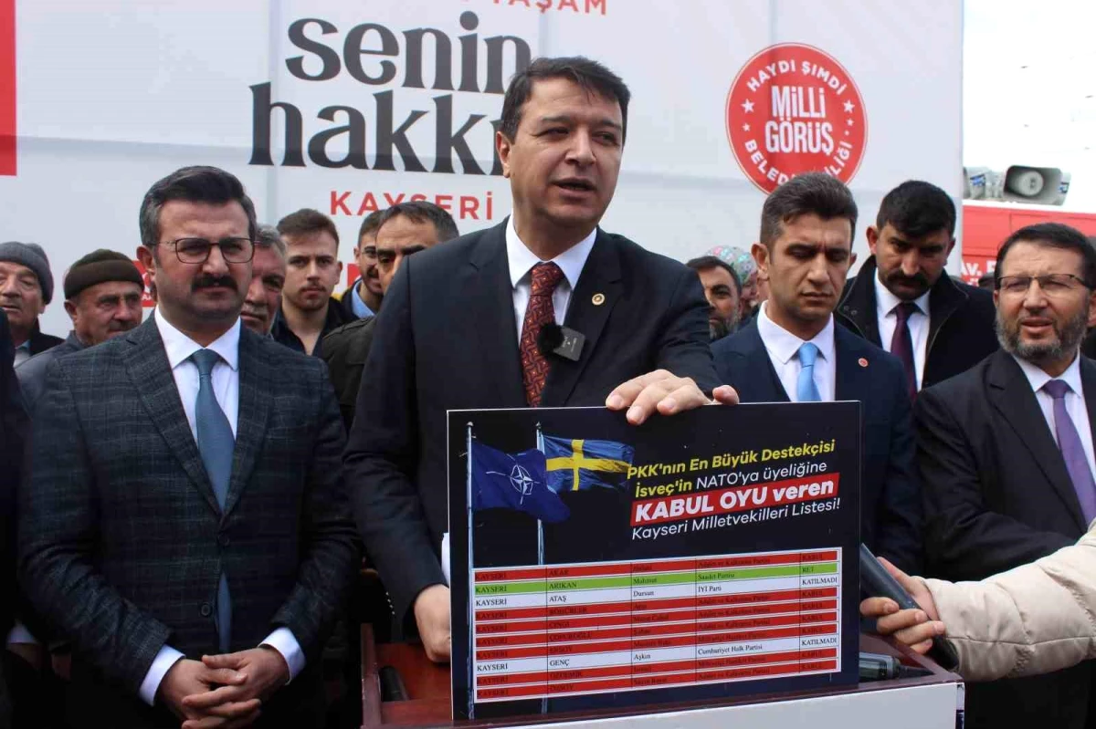 Saadet Partisi Kayseri Büyükşehir Belediye Başkan Adayı Mahmut Arıkan, MHP\'li Baki Ersoy\'a yanıt verdi