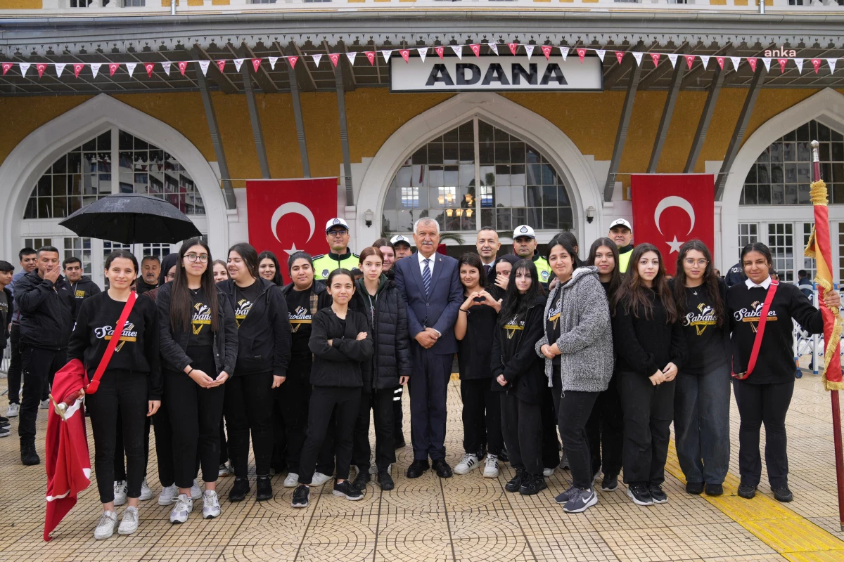 Atatürk\'ün Adana\'ya Gelişinin 101. Yıl Dönümü Törenlerle Kutlandı