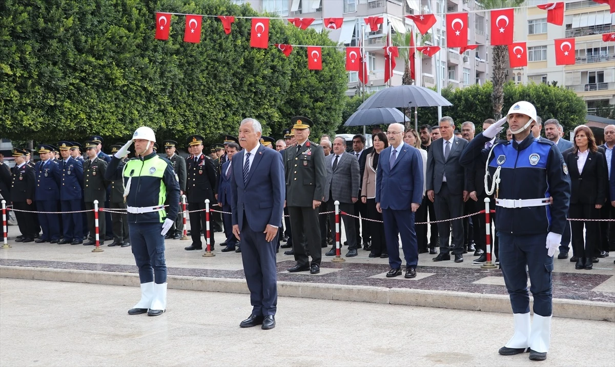 Mustafa Kemal Atatürk\'ün Adana\'ya Gelişinin 101. Yıl Dönümü Törenlerle Kutlandı