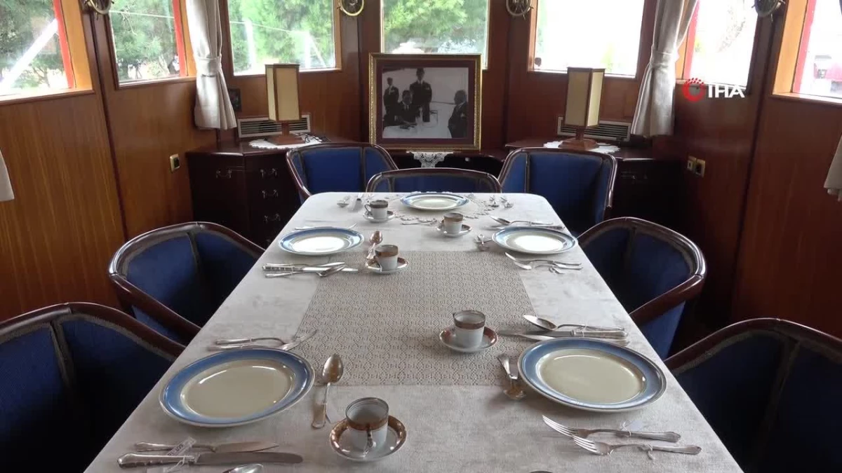Atatürk\'ün gezi teknesi, \'M/G Acar\' Çanakkale Deniz Müzesinde sergileniyor