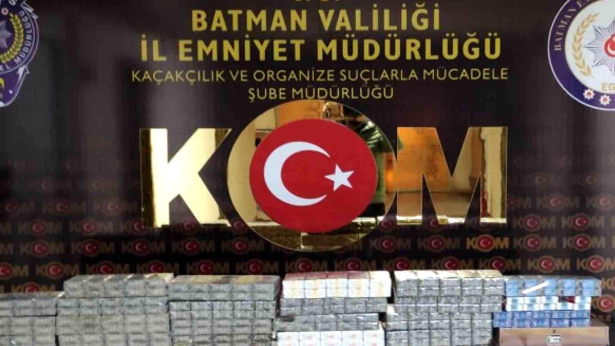 Batman\'da Tankerde Kaçak Akaryakıt Operasyonu: 21 Ton 528 Litre Ele Geçirildi