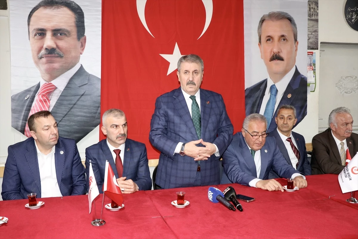 BBP Genel Başkanı Mustafa Destici: Cumhur İttifakı\'nın bir parçasıyız