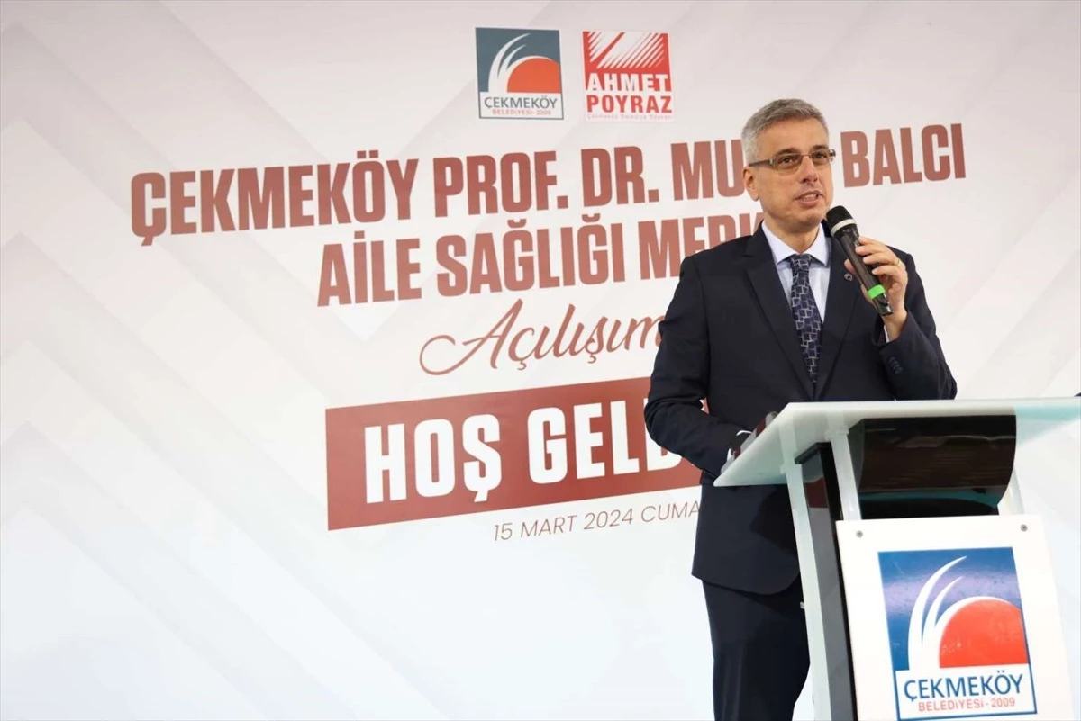 Çekmeköy Belediyesi, Prof. Dr. Murat Balcı Aile Sağlığı Merkezi\'ni hizmete açtı