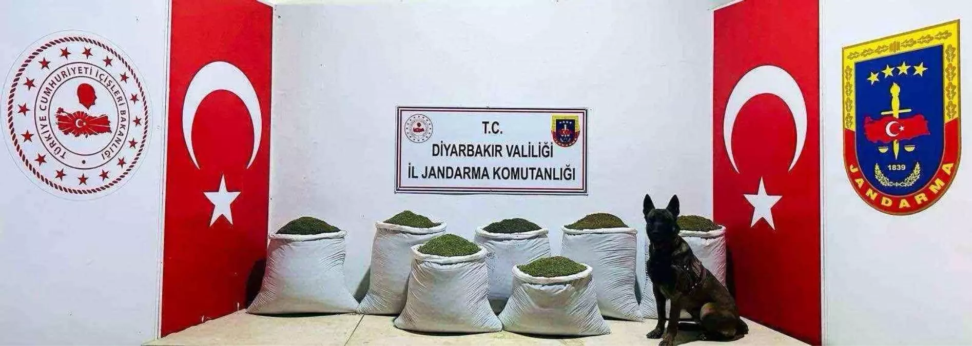 Diyarbakır Lice\'de 129 kilo toz esrar ele geçirildi