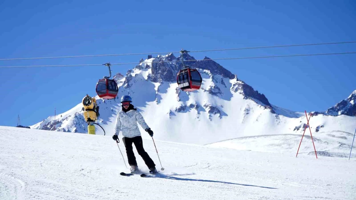 Erciyes Kayak Merkezi 2 Milyon Turisti Ağırladı