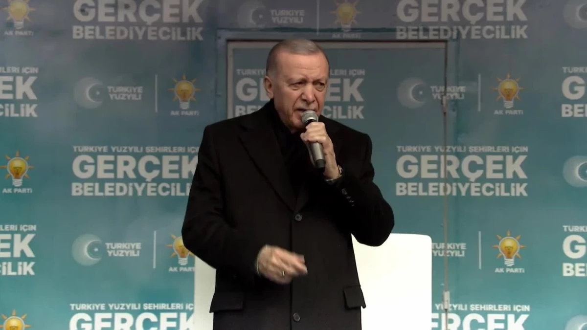 Erdoğan: Milletimiz bu sinsi ve kirli oyunların hesabını sandıkta soracak