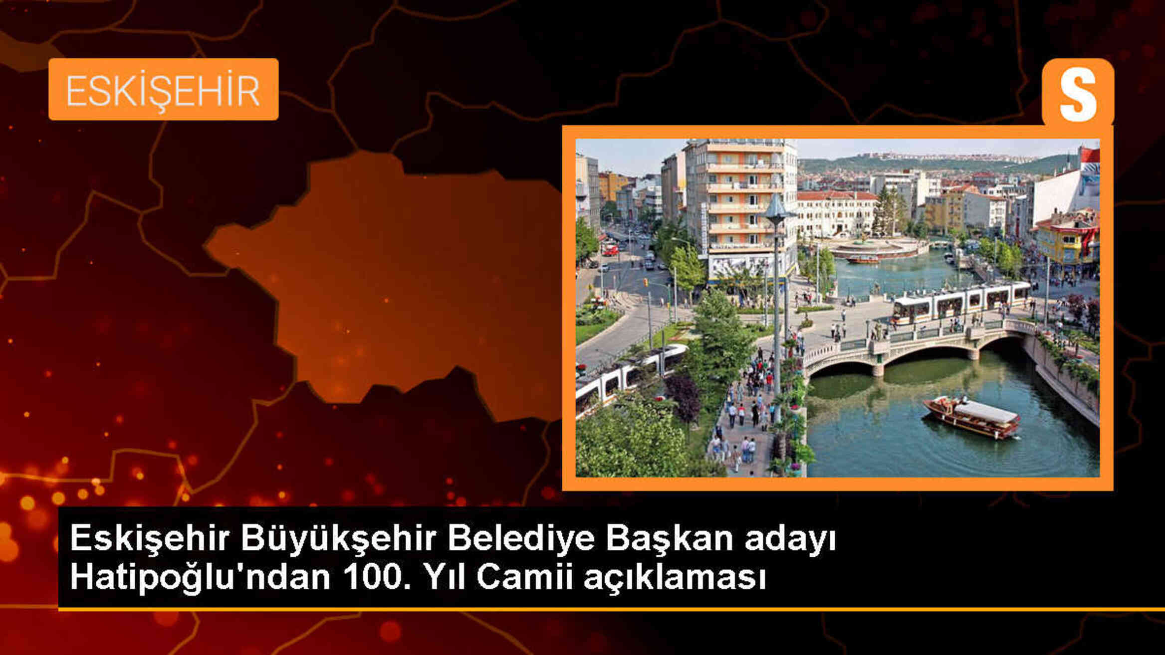 AK Parti Eskişehir Büyükşehir Belediye Başkan Adayı Nebi Hatipoğlu, 100. Yıl Camii\'ni ibadete açtı