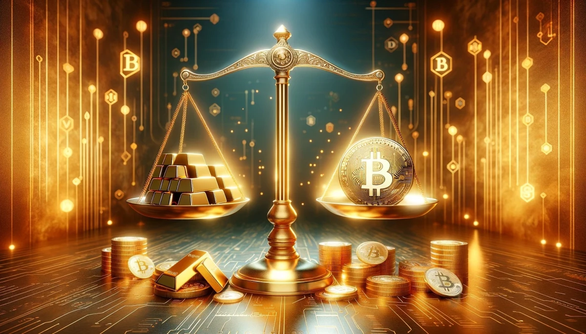 Altın ve Bitcoin\'e Yatırım Talebi 2024 Yılında Arttı