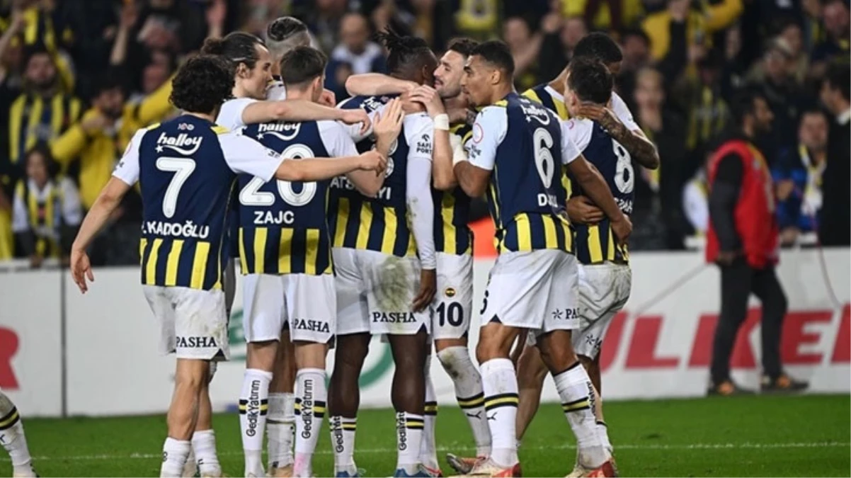 Maç biter bitmez paylaştılar! TFF\'den Fenerbahçe\'ye tebrik mesajı