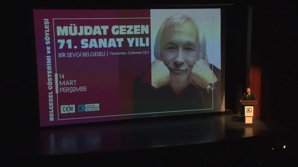 Müjdat Gezen\'in 71. sanat yılı özel programla kutlandı