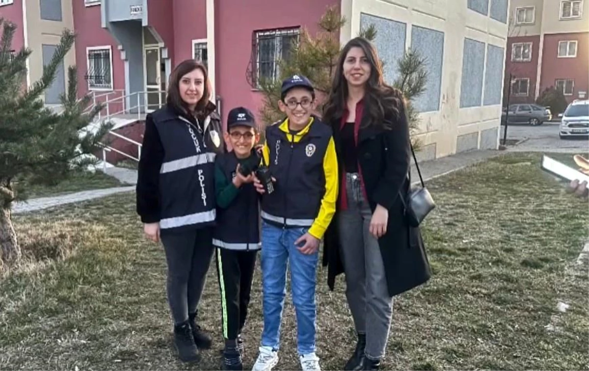 Erzincan İl Emniyet Müdürlüğü epilepsi hastası çocukları ziyaret etti