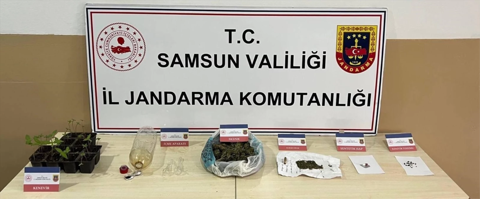 Samsun\'da uyuşturucu satışı yapan zanlı gözaltına alındı