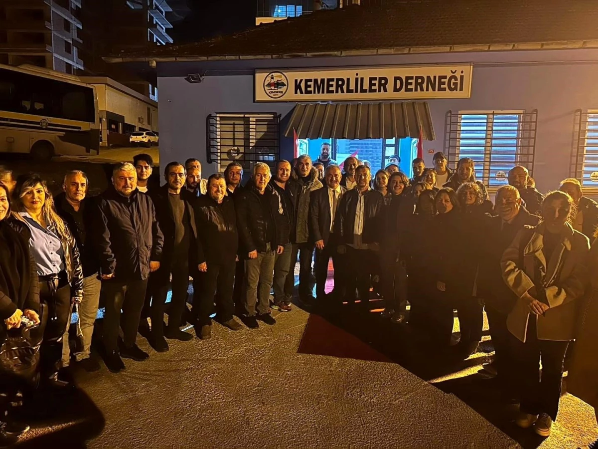 İYİ Parti Kdz. Ereğli Belediye Başkan Adayı Murat Sesli, Kemerliler Derneği\'ni ziyaret etti