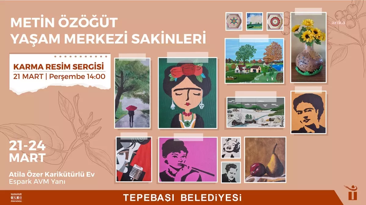 Tepebaşı Belediyesi Metin Özöğüt Yaşam Merkezi\'nde Yaşlılara Saygı Haftası Sergi ve Konseri