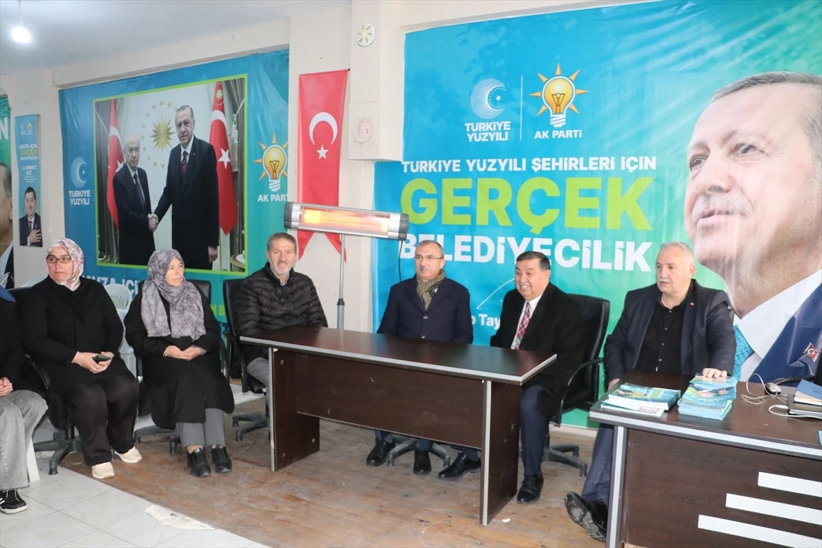 AK Parti Samsun Milletvekili Orhan Kırcalı, Havza\'da ziyaretler gerçekleştirdi