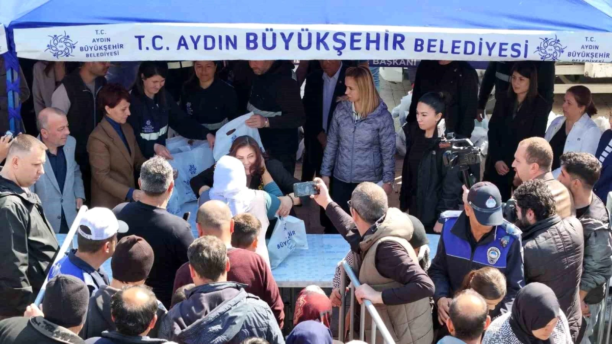Aydın Büyükşehir Belediye Başkanı Özlem Çerçioğlu, İncirliova\'da Ata Tohumları Fide Dağıtımı Yaptı