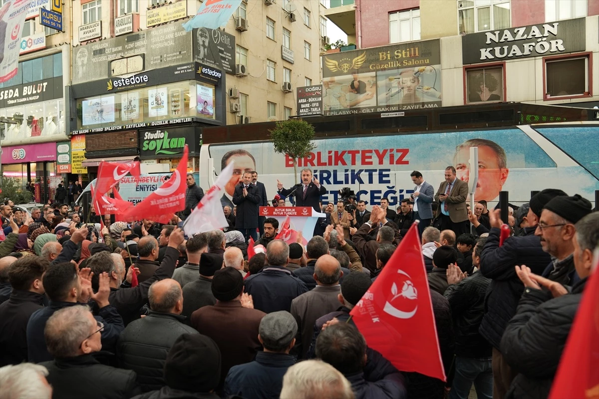 BBP Genel Başkanı Mustafa Destici: Bir emekli maaşı en az bir asgari ücret olmalıdır