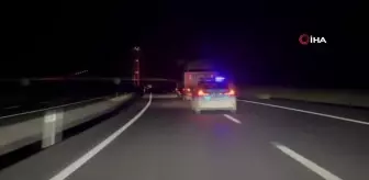 Çanakkale'de filmleri aratmayan kovalamaca kamerada