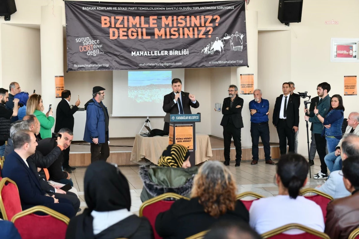 CHP İzmir Büyükşehir Belediye Başkan Adayı Cemil Tugay\'dan Kentsel Dönüşüm Taahhüdü