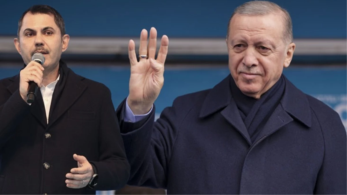 Cumhurbaşkanı Erdoğan, Erzurum\'da Murat Kurum\'a oy istedi