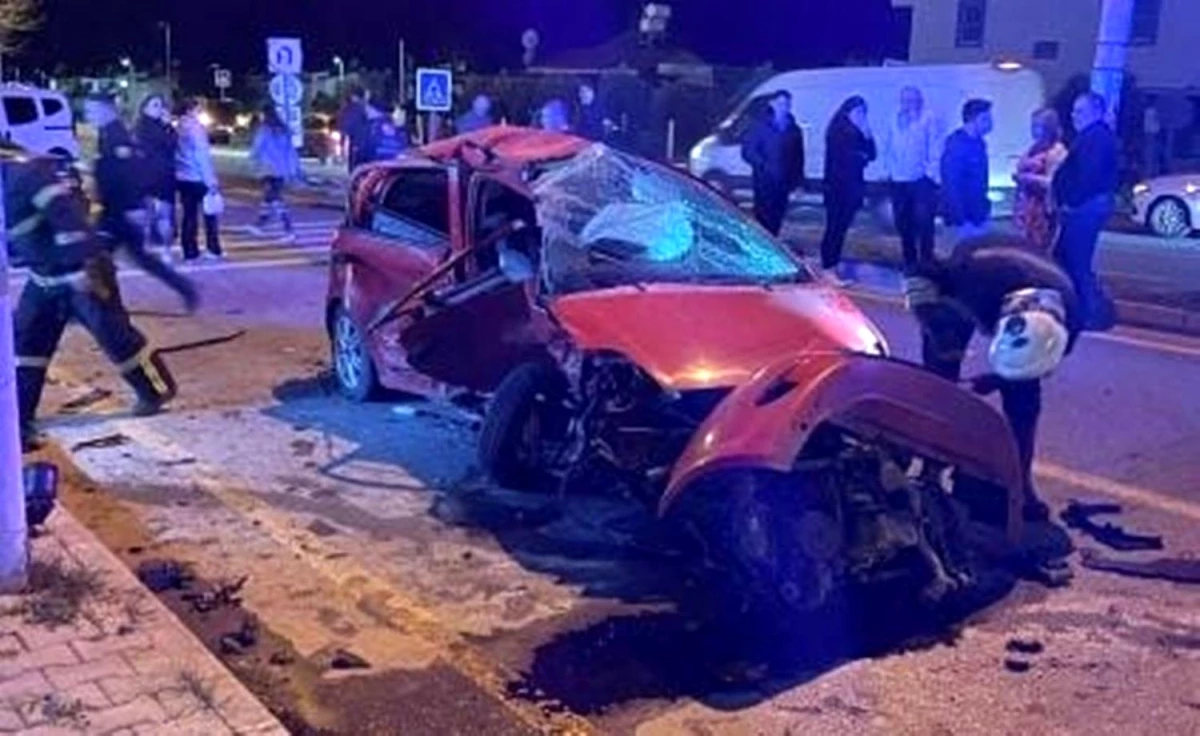 Didim\'de trafik kazasında 1 kişi hayatını kaybetti