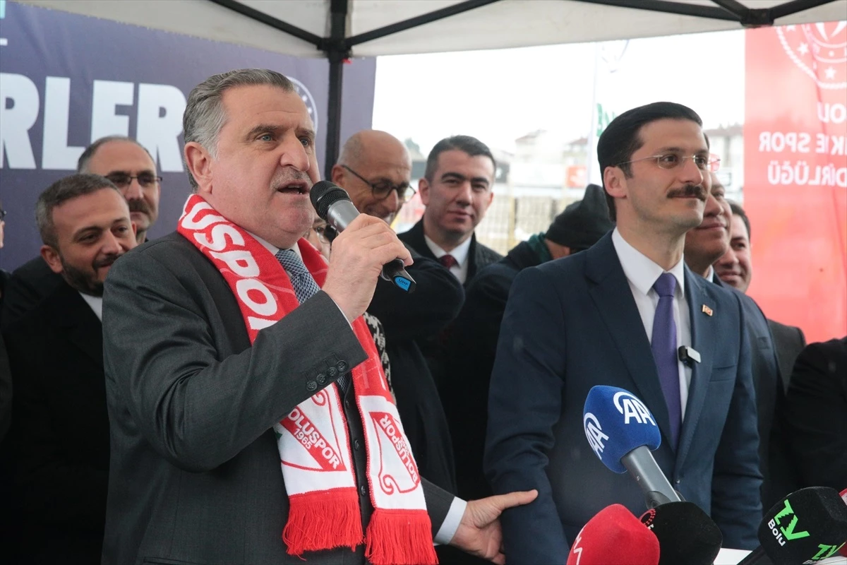 Gençlik ve Spor Bakanı Osman Aşkın Bak, Bolu Atatürk Stadyumu\'nu yenileyeceklerini belirtti